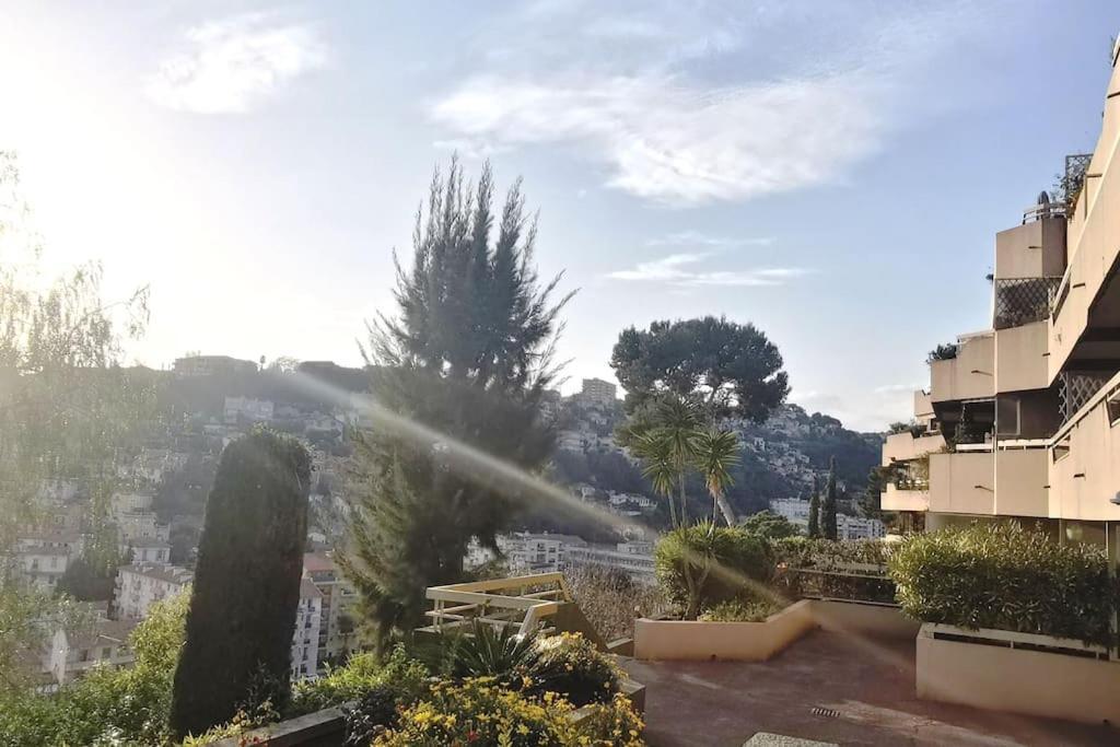 Appartement Nice Centre Vue Mer Avec Piscine Pour Famille, Couple D'Amis Pas De Groupes De Jeunes Autorises Exterior photo