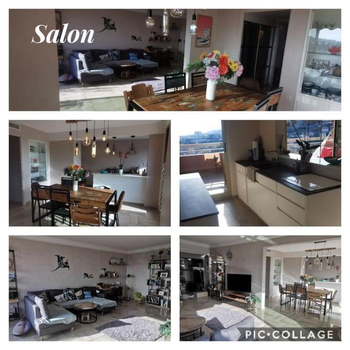 Appartement Nice Centre Vue Mer Avec Piscine Pour Famille, Couple D'Amis Pas De Groupes De Jeunes Autorises Exterior photo