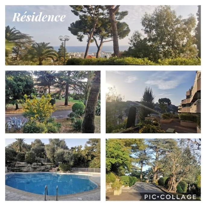 Appartement Nice Centre Vue Mer Avec Piscine Pour Famille, Couple D'Amis Pas De Groupes De Jeunes Autorises Exterior photo